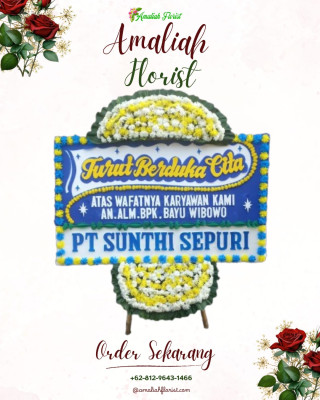 Papan Bunga Duka di Bagan Sinembah Raya