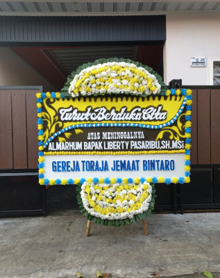 Papan Bunga Duka di Bagan Sinembah Raya