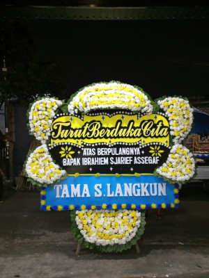 Papan Bunga Duka di Bagan Sinembah Raya